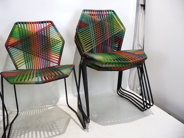 Spaghetti stoel (x6) - afbeelding 8 van  10