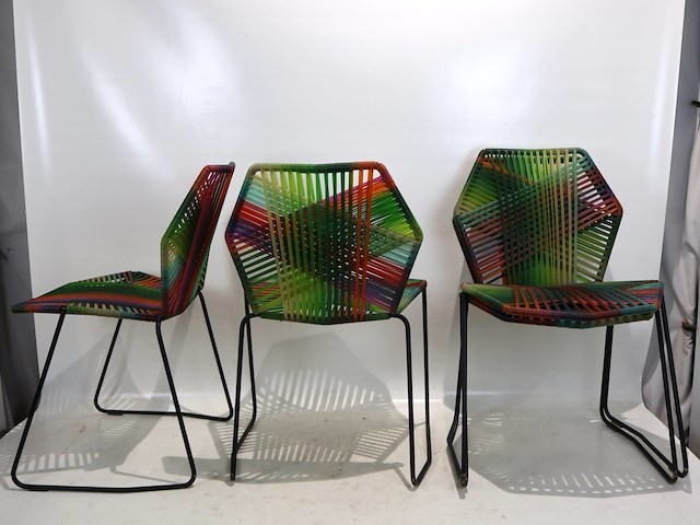 Spaghetti stoel (x6) - afbeelding 10 van  12