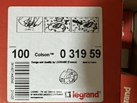 Spanband steunstukken legrand colson (100 st/doos-18 dozen) - afbeelding 2 van  2