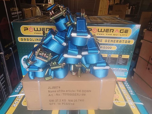 Spanbanden 10st 5t 9 meter - afbeelding 4 van  6