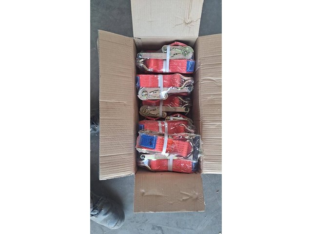 Spanbanden 5t/5m 10 stuks nieuw - afbeelding 1 van  1