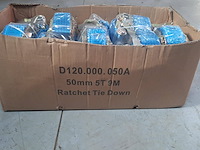 Spanbanden 9m/5000kg 10 stuks nieuw - afbeelding 1 van  1