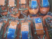 Spanbanden met ratel 6m 3000kg 20 stuks nieuw - afbeelding 1 van  1