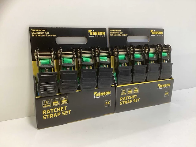 Spanbandenset - 4-delig - 4.5m (2x) - afbeelding 2 van  6