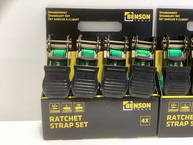 Spanbandenset - 4-delig - 4.5m (2x) - afbeelding 3 van  6