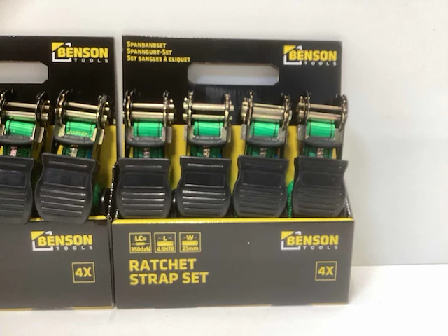 Spanbandenset - 4-delig - 4.5m (2x) - afbeelding 5 van  6