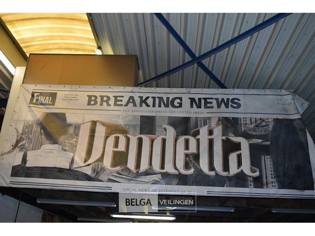 Spandoek vendetta - afbeelding 1 van  3