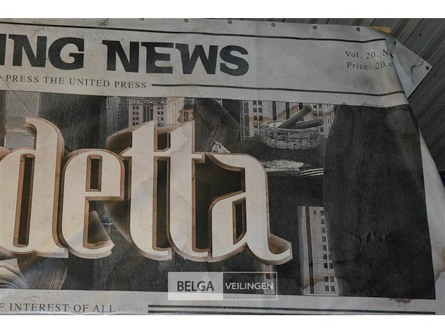 Spandoek vendetta - afbeelding 2 van  3