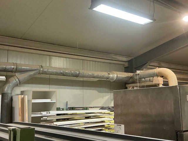 Spanex filter afzuiginstallatie met afzuigbuizen - afbeelding 5 van  13