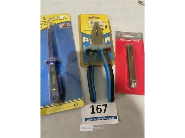 Spaningzoeker - combinatietang - voelmaat 13 delig - afbeelding 2 van  3