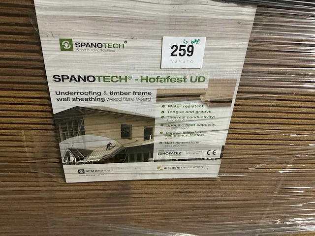 Spanotech - hofafest ud - dakmateriaal (193x) - afbeelding 1 van  3
