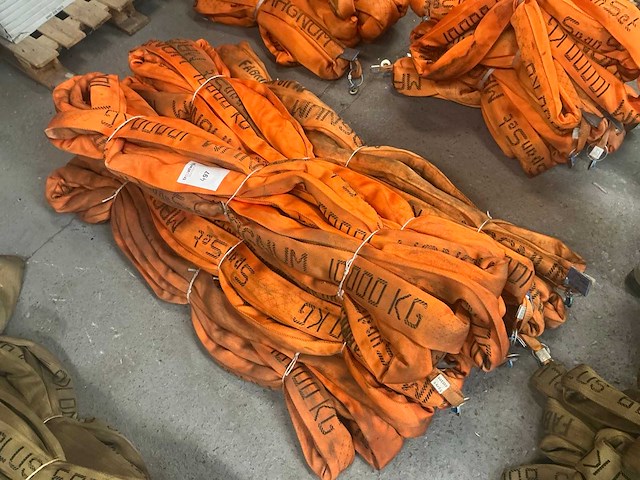 Spanset wll 10t hijslint (4x) - afbeelding 1 van  4