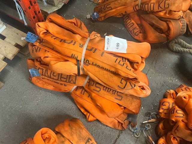 Spanset wll 10t hijslint (4x) - afbeelding 3 van  4