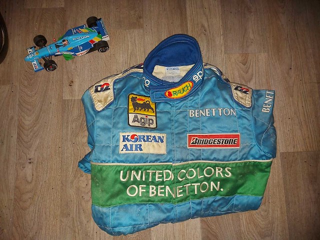 Sparco - 1988 - tace overall - formula 1 race overall ex alexander würz season 88 - afbeelding 1 van  6