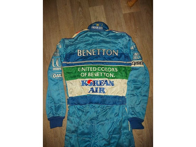 Sparco - 1988 - tace overall - formula 1 race overall ex alexander würz season 88 - afbeelding 6 van  6