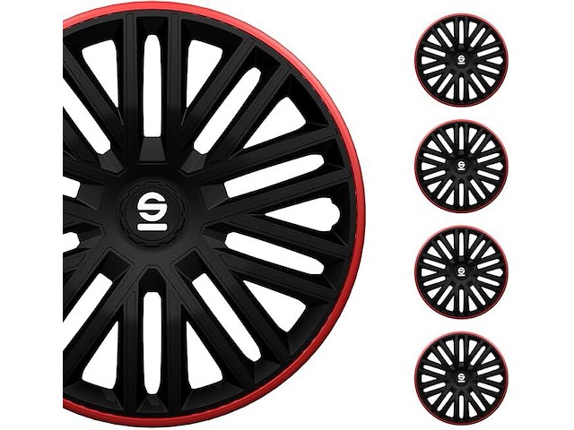 Sparco wieldoppen bergamo (16-inch) - afbeelding 1 van  3