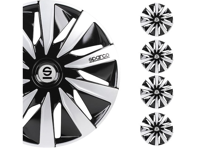Sparco wieldoppenset 16" inch - afbeelding 1 van  4