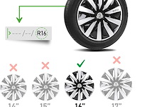 Sparco wieldoppenset 16" inch - afbeelding 2 van  4