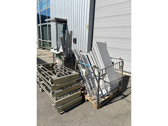 Spare part grey retail shelving - shop racking - afbeelding 4 van  4