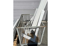 Spare part white retail shelving - shop racking - afbeelding 3 van  4
