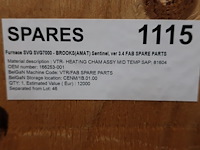 Spare parts for furnace svg svg7000 - brooks(amat) sentinel, ver 3.4 fab spare parts - afbeelding 2 van  2