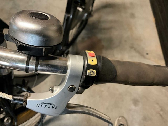 Sparta ion blackline electrische damesfiets - lage instap - inclusief laadkabel - afbeelding 4 van  12