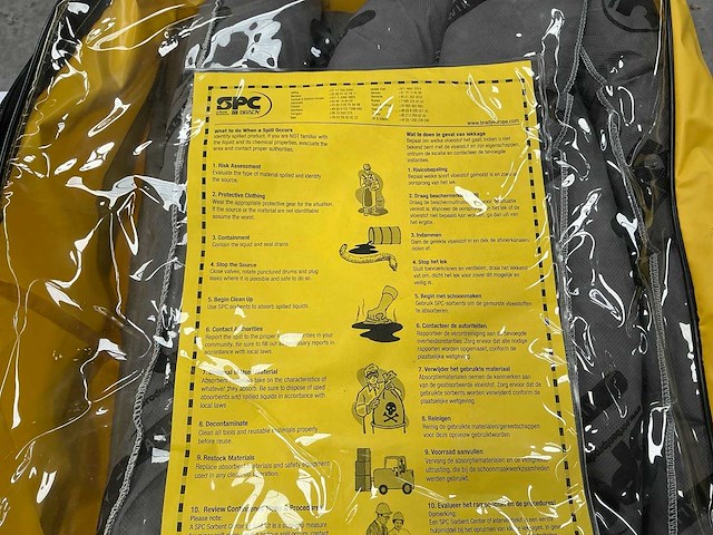 Spc spil kit absorptiekit voor chemicaliën in draagtas (3x) - afbeelding 3 van  4