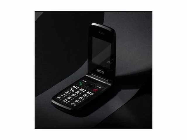 Spc titan 2 - mobiele telefoon voor senioren met xl-toetsen, 4g en een volume van 105 db - zwart - afbeelding 2 van  2
