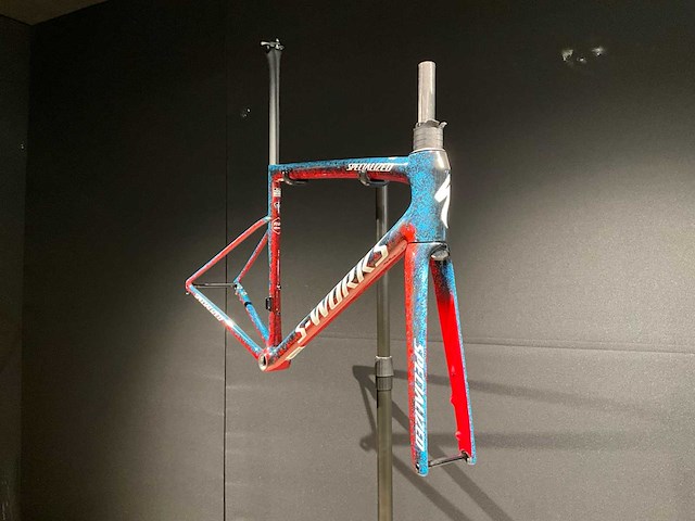 Specialized tarmac s-works sl8 team replica fdj frame - afbeelding 2 van  10