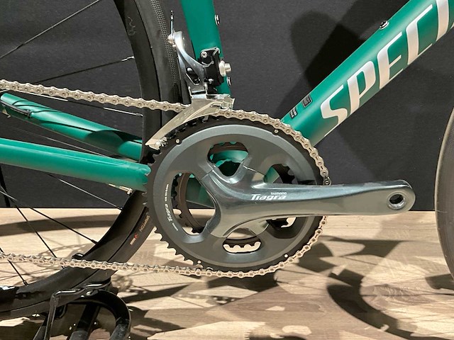 Specialized tarmac sl6 pngrn/ltsil 44 racefiets - afbeelding 15 van  17