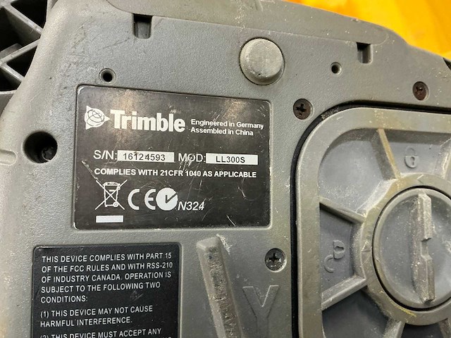 Spectra precision ll300s bouwlaser - afbeelding 3 van  7