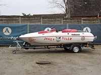 Speedboot yamaha ext1200w benzine 110pk met aanhangwagen