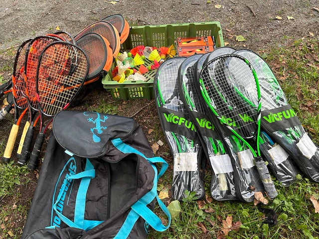Speedminton rackets (27x) - afbeelding 1 van  6