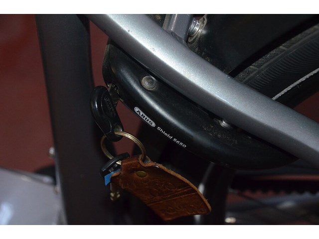 Speedpedelec flyer upstreets trapez/herren met lader , papieren en reserve sleutels - afbeelding 3 van  25