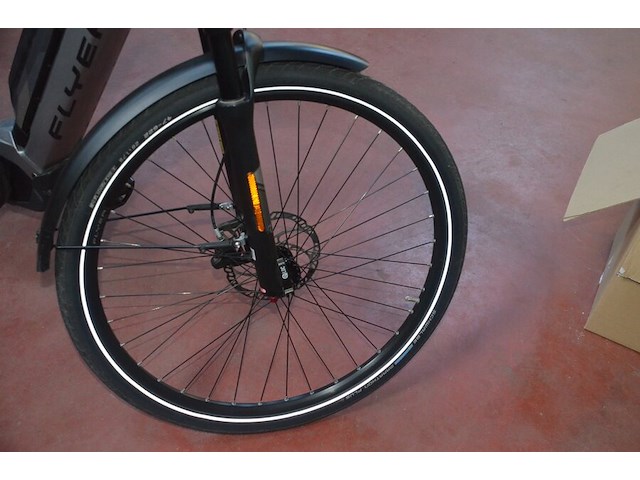 Speedpedelec flyer upstreets trapez/herren met lader , papieren en reserve sleutels - afbeelding 14 van  25