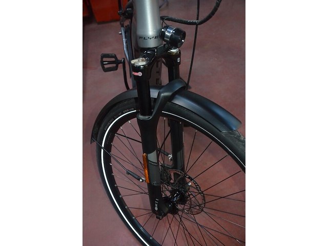 Speedpedelec flyer upstreets trapez/herren met lader , papieren en reserve sleutels - afbeelding 15 van  25