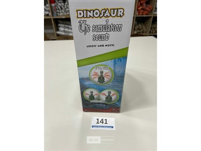 Speelgoed dino met licht en geluid - afbeelding 3 van  3