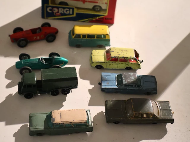Speelgoedautootjes (x9) - afbeelding 3 van  7
