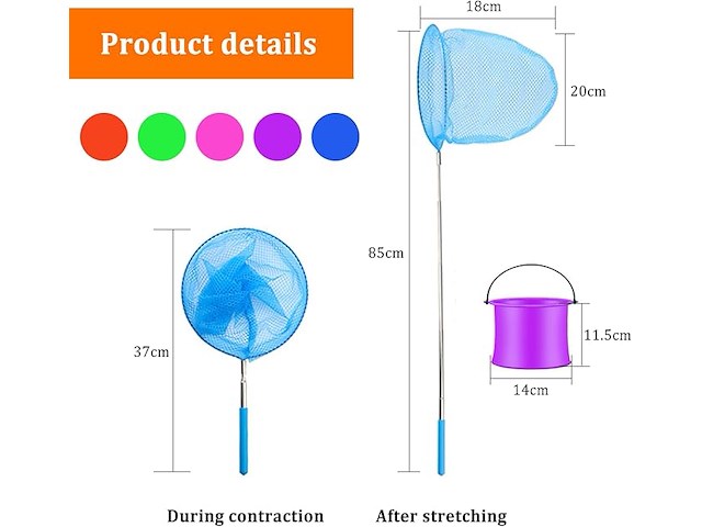 Speelset vlinderschepnet - afbeelding 2 van  2