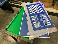 Speeltafel 12 in 1 super games - ongebruikt - afbeelding 2 van  10