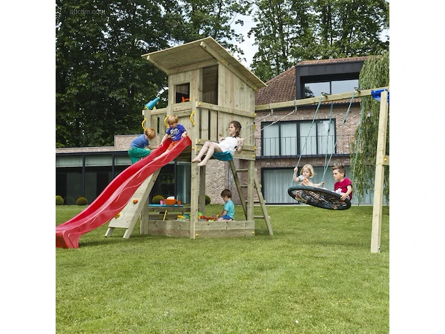 Speeltoestel beach hut deluxe in grenenhout... - afbeelding 6 van  9