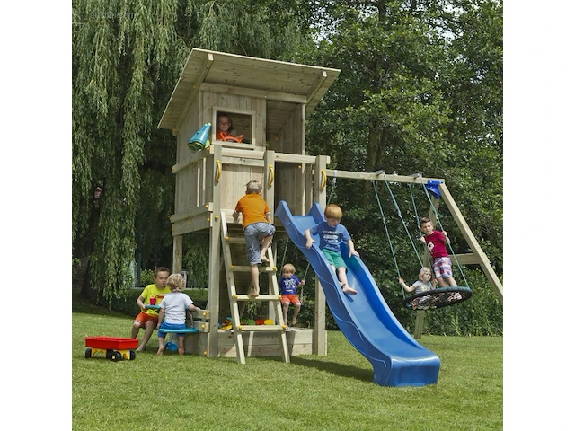 Speeltoestel beach hut deluxe in grenenhout... - afbeelding 8 van  9