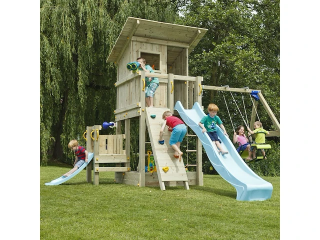 Speeltoestel blue rabbit blue-rabbit wall deluxe - afbeelding 10 van  10