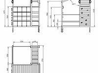 Speeltoestel crossfit deluxe klim- speeltoren in... - afbeelding 7 van  12