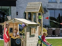 Speeltoestel lookout deluxe speelhuisje met toren... - afbeelding 5 van  8