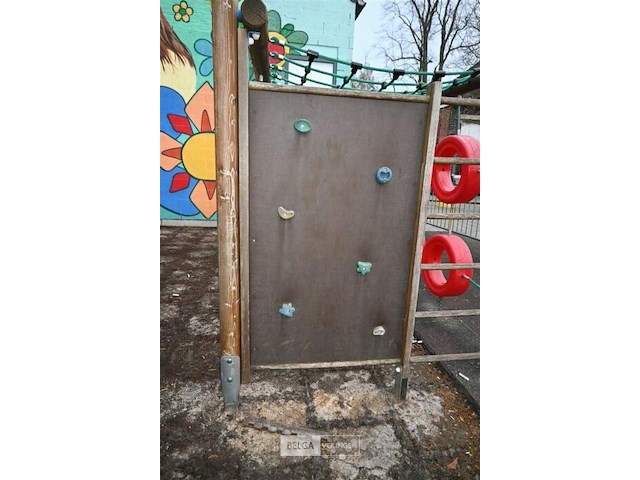 Speeltoestel met houten frame - afbeelding 4 van  9