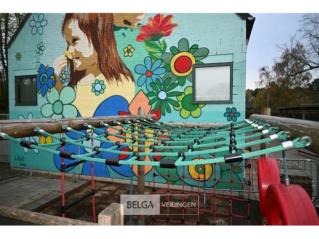 Speeltoestel met houten frame - afbeelding 6 van  9