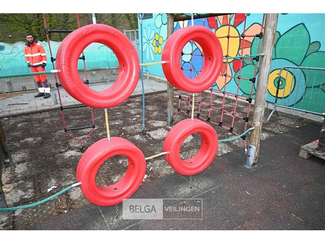 Speeltoestel met houten frame - afbeelding 7 van  9