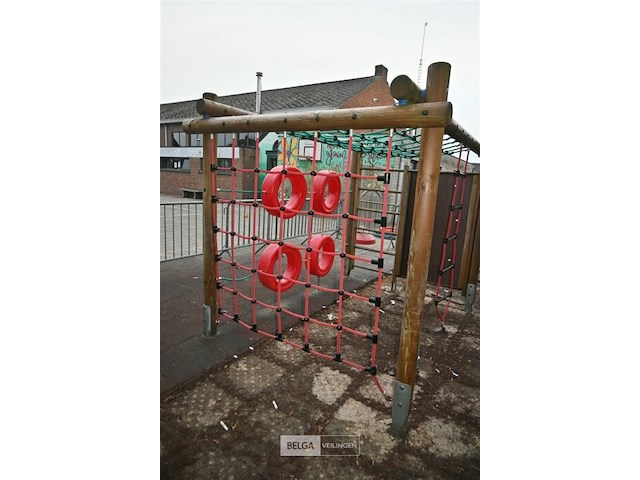 Speeltoestel met houten frame - afbeelding 9 van  9