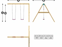 Speeltoestel snuggly snuggly swing deluxe upgrade... - afbeelding 4 van  8